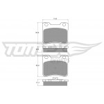 TOMEX Brakes Bremsbelagsatz, Scheibenbremse